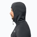 Herren Jack Wolfskin Kolbenberg Hooded Fz phantom Fleece-Sweatshirt 3