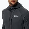 Herren Jack Wolfskin Kolbenberg Hooded Fz phantom Fleece-Sweatshirt 4