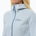 Jack Wolfskin Damen Fleecejacke Kolbenberg Hooded Fz soft blau 4