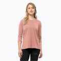 Jack Wolfskin Damen-Trekking-Longsleeve Crosstrail 3/4 Rose Dawn