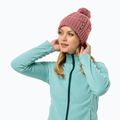 Jack Wolfskin Wintermütze Pompom mineralrot 2