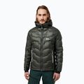 Daunenjacke Herren Jack Wolfskin Alpspitze Down Hoody slate green