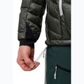 Daunenjacke Herren Jack Wolfskin Alpspitze Down Hoody slate green 5