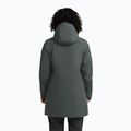Damen Regenjacke Jack Wolfskin Heidelstein Ins slate green 3