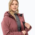 Jack Wolfskin Damen Winterjacke Heidelstein Ins rot ocker 5