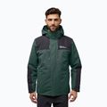 Jack Wolfskin Herren Jasper 3In1 Jacke schwarz oliv