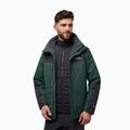 Jack Wolfskin Herren Jasper 3In1 Jacke schwarz oliv 2