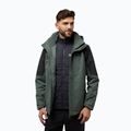 Jack Wolfskin Herren Romberg 3In1 Jacke schiefergrün 2