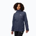 Jack Wolfskin Damen Rotwand 3In1 Fleece-Sweatshirt graphit