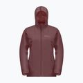 Jack Wolfskin Women's Moonrise 3In1 Jacke rot ocker 2