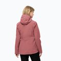 Jack Wolfskin Women's Moonrise 3In1 Jacke rot ocker 2
