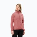 Jack Wolfskin Women's Moonrise 3In1 Jacke rot ocker 6