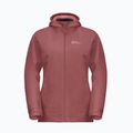 Jack Wolfskin Women's Moonrise 3In1 Jacke rot ocker 8