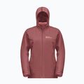 Jack Wolfskin Women's Moonrise 3In1 Jacke rot ocker 9