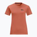 Damen-Trekking-T-Shirt Jack Wolfskin Essential warm amber