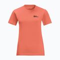 Damen-Trekking-T-Shirt Jack Wolfskin Essential warm amber 3