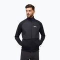 Jack Wolfskin Herren Fleece-Sweatshirt Dormer schwarz