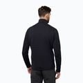 Jack Wolfskin Herren Fleece-Sweatshirt Dormer schwarz 2