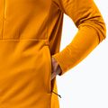 Herren Jack Wolfskin Kolbenberg Hooded Fz Fleece-Sweatshirt Färberdistel 5