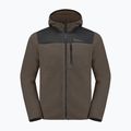 Jack Wolfskin Herren Fleecejacke Kammweg Pile Fz kalter Kaffee