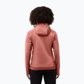 Jack Wolfskin Damen Fleece-Sweatshirt Alpgrat mineralrot 2