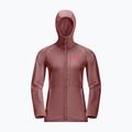 Jack Wolfskin Damen-Fleecejacke Kolbenberg Hooded Fz mineralrot 10