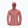 Jack Wolfskin Damen-Fleecejacke Kolbenberg Hooded Fz mineralrot 8
