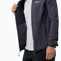 Jack Wolfskin Damen-Fleecejacke Kolbenberg Hooded Fz graphit 6