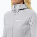 Jack Wolfskin Damen-Fleecejacke Kolbenberg Hooded Fz cool grey 4