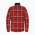 Herren Jack Wolfskin Fleece Sweatshirt Felslicht Check intensiv rost 7