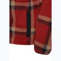 Herren Jack Wolfskin Fleece Sweatshirt Felslicht Check intensiv rost 9