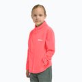 Fleece Hoodie Sweatshirt Kinder Jack Wolfskin Taunus sunset coral 15
