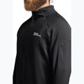 Jack Wolfskin Herren-Trekkingjacke Prelight Full Zip schwarz 4