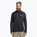 Herren Jack Wolfskin Kolbenberg Full Zip phantom Fleece-Sweatshirt