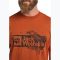 Shirt Herren Jack Wolfskin Jack Wolfskin Brand T burnt orange 4
