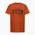Shirt Herren Jack Wolfskin Jack Wolfskin Brand T burnt orange 5
