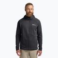 Fleece Sweatshirt Herren Jack Wolfskin Kolbenberg Hooded Full Zip phantom