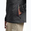 Fleece Sweatshirt Herren Jack Wolfskin Kolbenberg Hooded Full Zip phantom 5