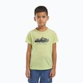Shirt Kinder Jack Wolfskin Hiking Graphic T print cool matcha 3