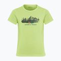 Shirt Kinder Jack Wolfskin Hiking Graphic T print cool matcha 5