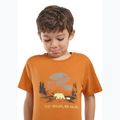 Jack Wolfskin Kinder-T-Shirt Graphic Cotton T print soft amber 4