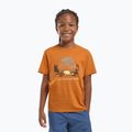Jack Wolfskin Kinder-T-Shirt Graphic Cotton T print soft amber 5