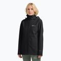 Jack Wolfskin Damen Regenjacke Trailtime 2L schwarz