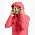 Jack Wolfskin Damen Regenjacke Trailtime 2L sunset coral 5