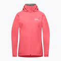 Jack Wolfskin Damen Regenjacke Trailtime 2L sunset coral 8