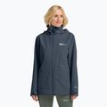 Regenjacke Damen Jack Wolfskin Trailtime 2L midnight sky