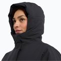 Damen gefütterte Jacke Jack Wolfskin Wintertide schwarz 4