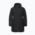 Damen warme Jacke Jack Wolfskin Frost Haven schwarz 7