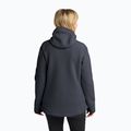Fleece Hoodie Sweatshirt Damen Jack Wolfskin Cradle Mountain Pile Full Zip phantom 3