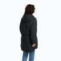 Damen gefütterte Jacke Jack Wolfskin Altay schwarz 3